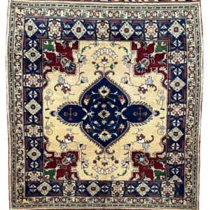 3x5-afghan-caravan-collection-rug-tribal-red-black-wool